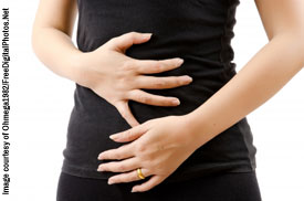 Parasites may cause digestive upset