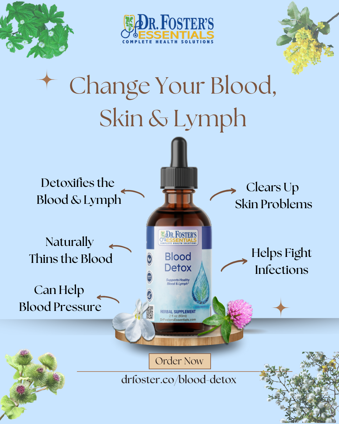 Alterative Herbs That Cleanse the Blood and Lymph