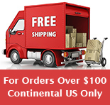 Free Ground Shipping within the Continental US only