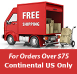 Free Ground Shipping within the Continental US only