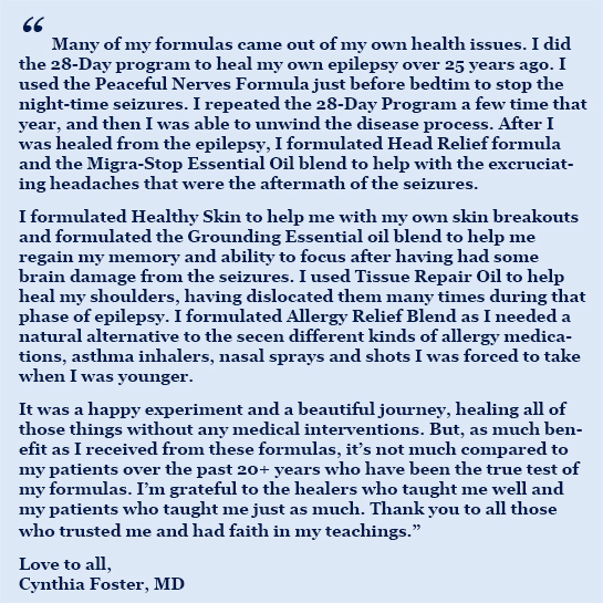 Beautiful natural healing journey
