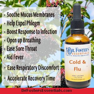 Dr. Fosters Essentials Herbal Cold and Flu Formula