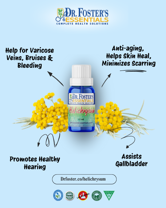 The benefits of Helichrysum Essential Oil
