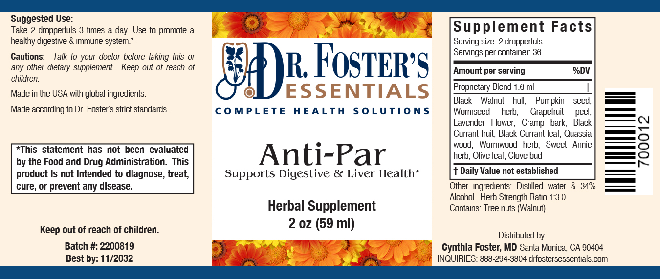 Anti-Parasite Formula