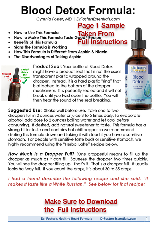 Blood Detox Formula