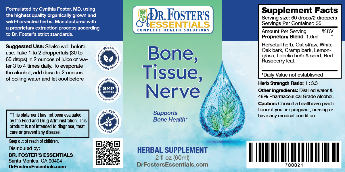 Bone, Tissue, Nerve - (formerly Calcium From Herbs)