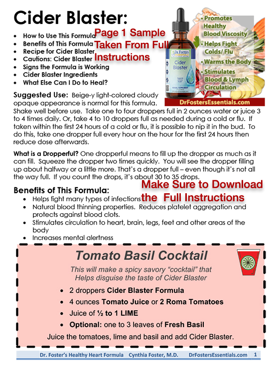 Cider Blaster / Germ Blaster