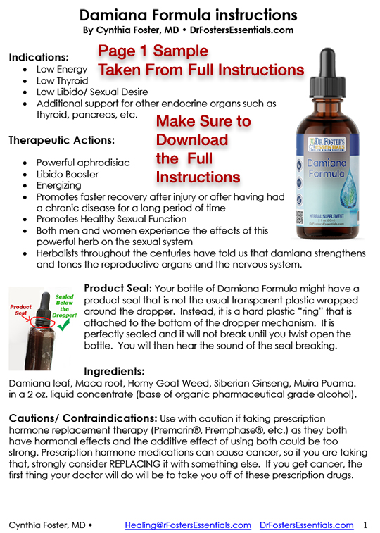 Damiana Formula