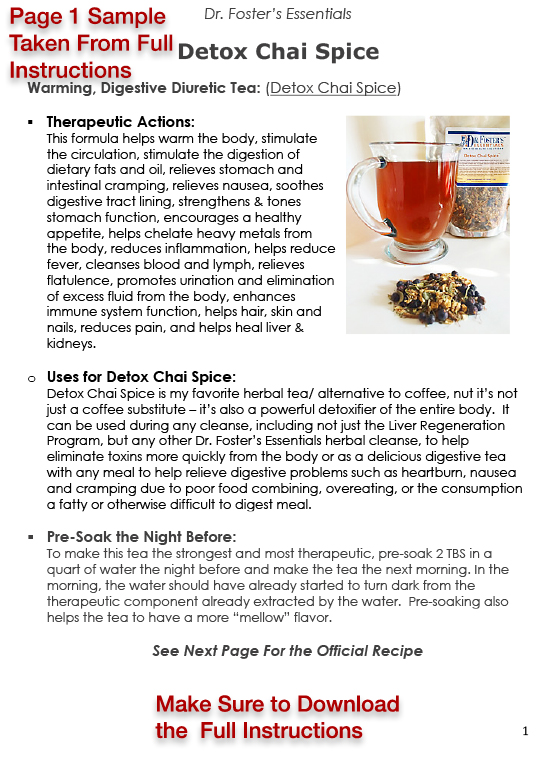 Detox Chai Spice