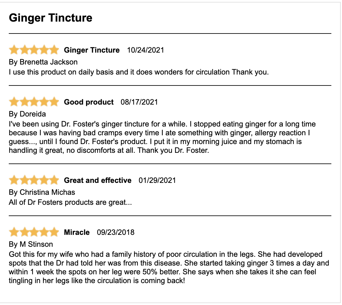 Ginger - Liquid Extract