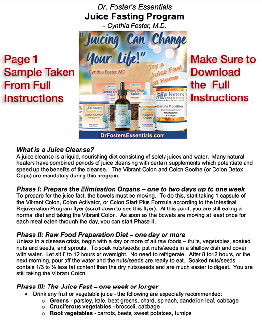 Juice Fasting Program