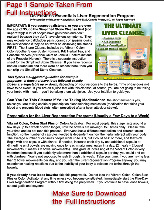 Liver 1 (Liver Regeneration Program)