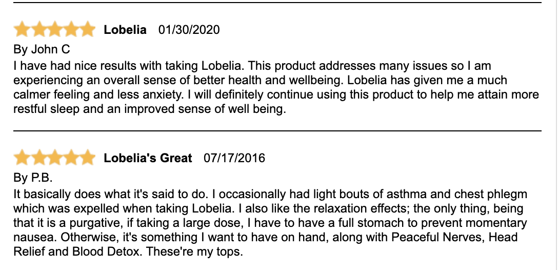 Lobelia Tincture