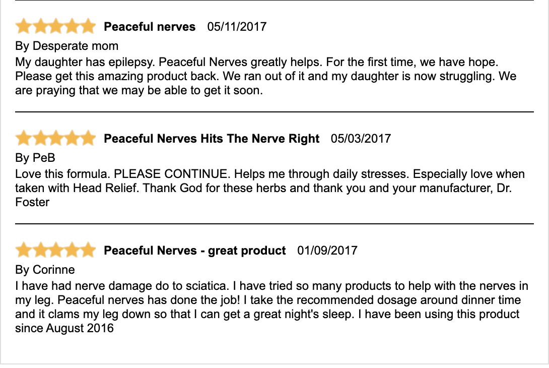 Peaceful Nerves