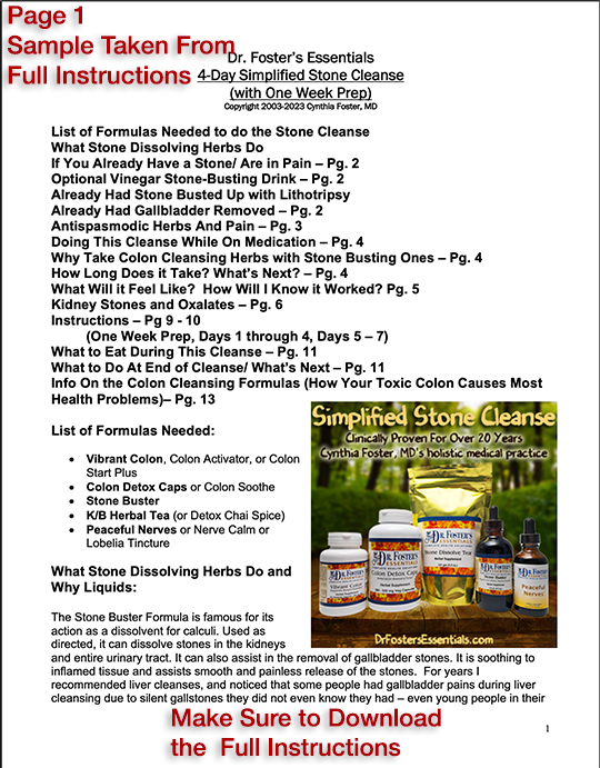 Simplified Stone Cleanse