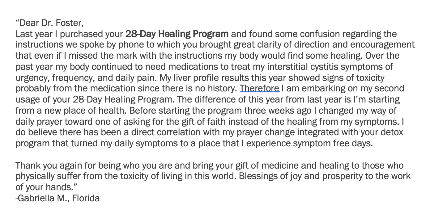 28-Day Program (Total Body Cleanse)