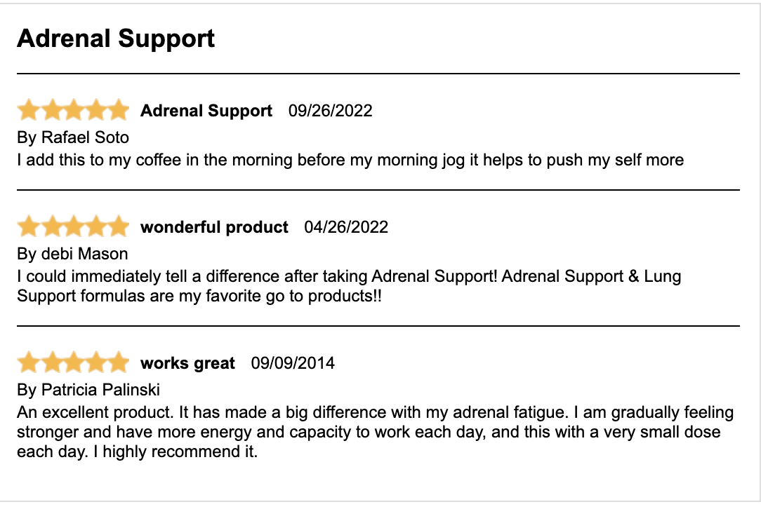Adrenal Support