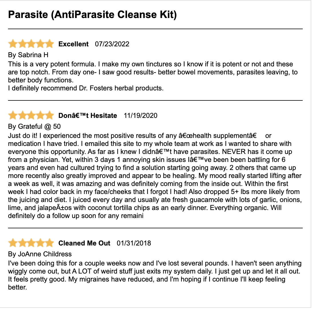 Parasite (AntiParasite Cleanse Kit)